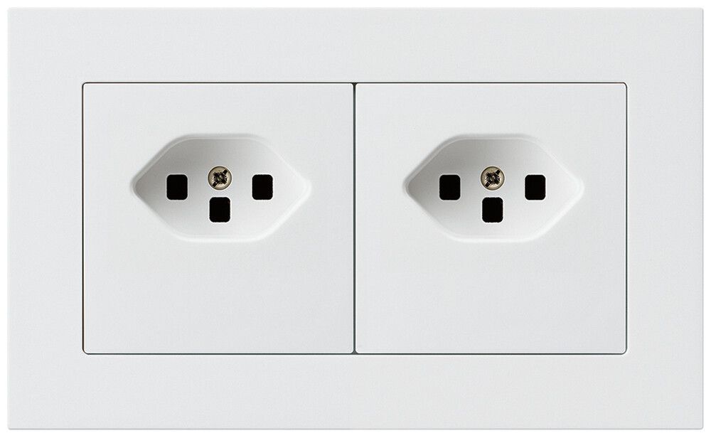 UP-Kombination kallysto.pro Gr.I-I horizontal 2×Typ 23 m.Schraubkl.C weiss