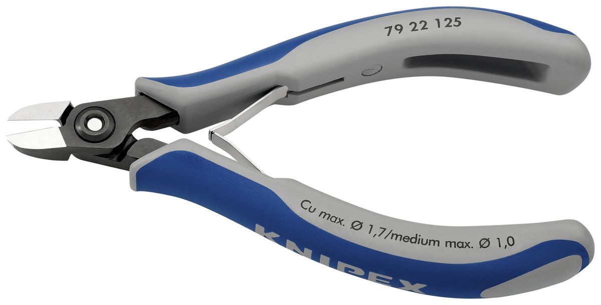 Tronchese KNIPEX 125mm, 64HRC, Ø0.1…1.7mm/Ø1mm