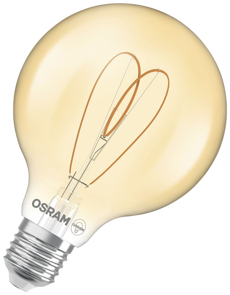 Lampada LED Osram Vintage 1906 E27 8W 806lm 822 REG Ø95×139mm oro