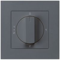 Interrupteur rotatif ENC kallysto.pro 1/1L anthracite avec manette