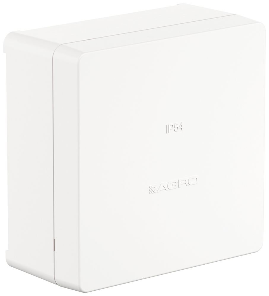 AP-Abzweigdose AGRO IP54 leer weiss 105×105×50mm
