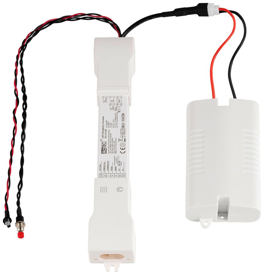 Notlicht-Set SLV DALI 200…240V 3h Prüftaste
