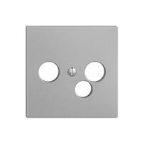 Frontplatte EDIZIOdue silver für R/TV/NET