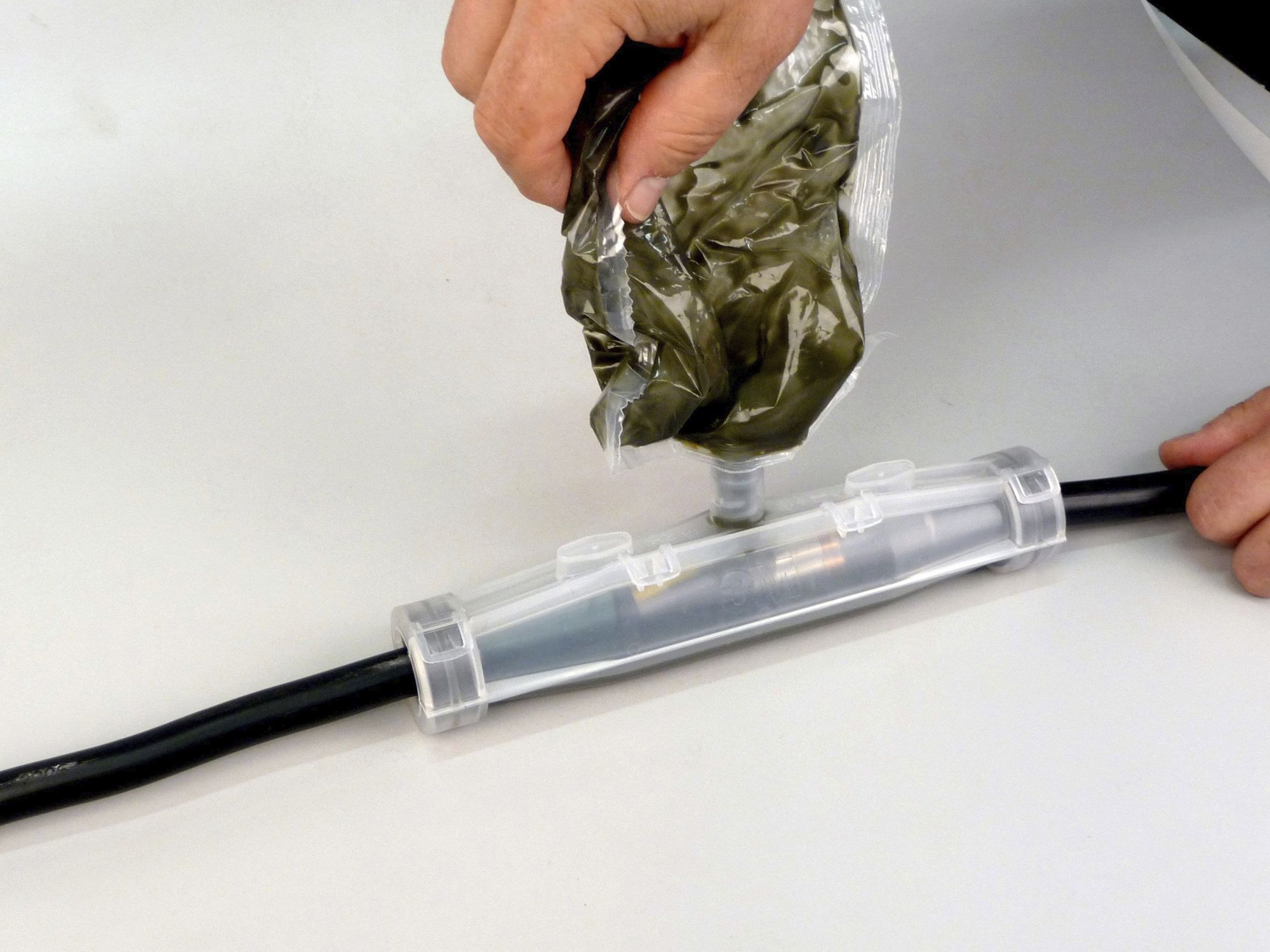 Verbindungs-/Abzweigmuffe 3M 92-NBA 5 Giessharz 1kV