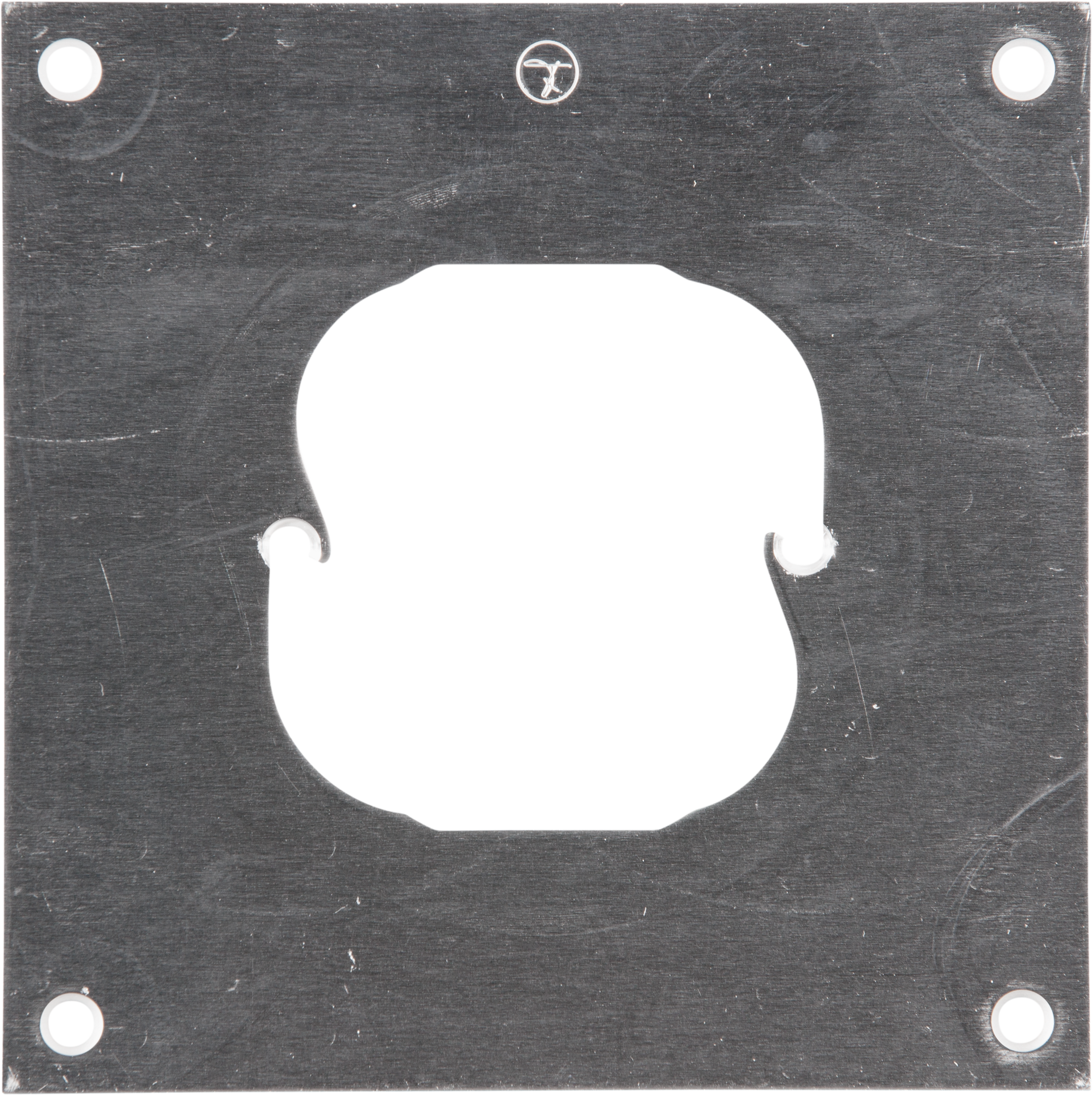 Plaque de fixation grd.III 110×110 entraxe de fixation 52mm grd.I