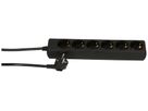 Prise multiple MH Kopp 6×Schuko 1.4m 3×1.5mm² noir
