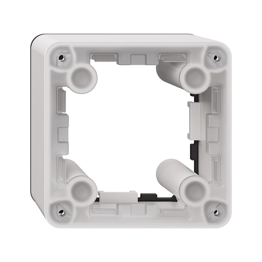 Cadre intermédiaire NEVO, H=33mm, pour NAP.Q et NUP.Q, avec joint noir, blanc