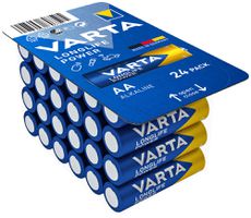 Batterie Alkali VARTA Longlife Power AA Pack à 24 Stück