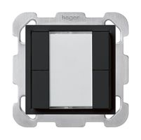UP-Universaltaster 4×kallysto B ohne LED schwarz