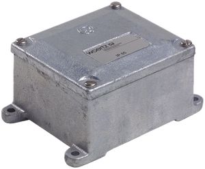 Boîte de dérivation f.AP Woertz 1A sans entrée zing.