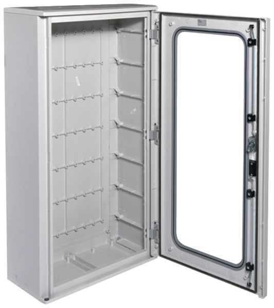 Coffret mural Hager Orion.Plus a.porte 161 mod.7 rangs 23UM 600×1150×300mm gr