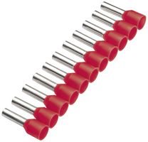 Aderendhülse Cimco 1mm² 8×14mm Kupfer PP rot Bandware