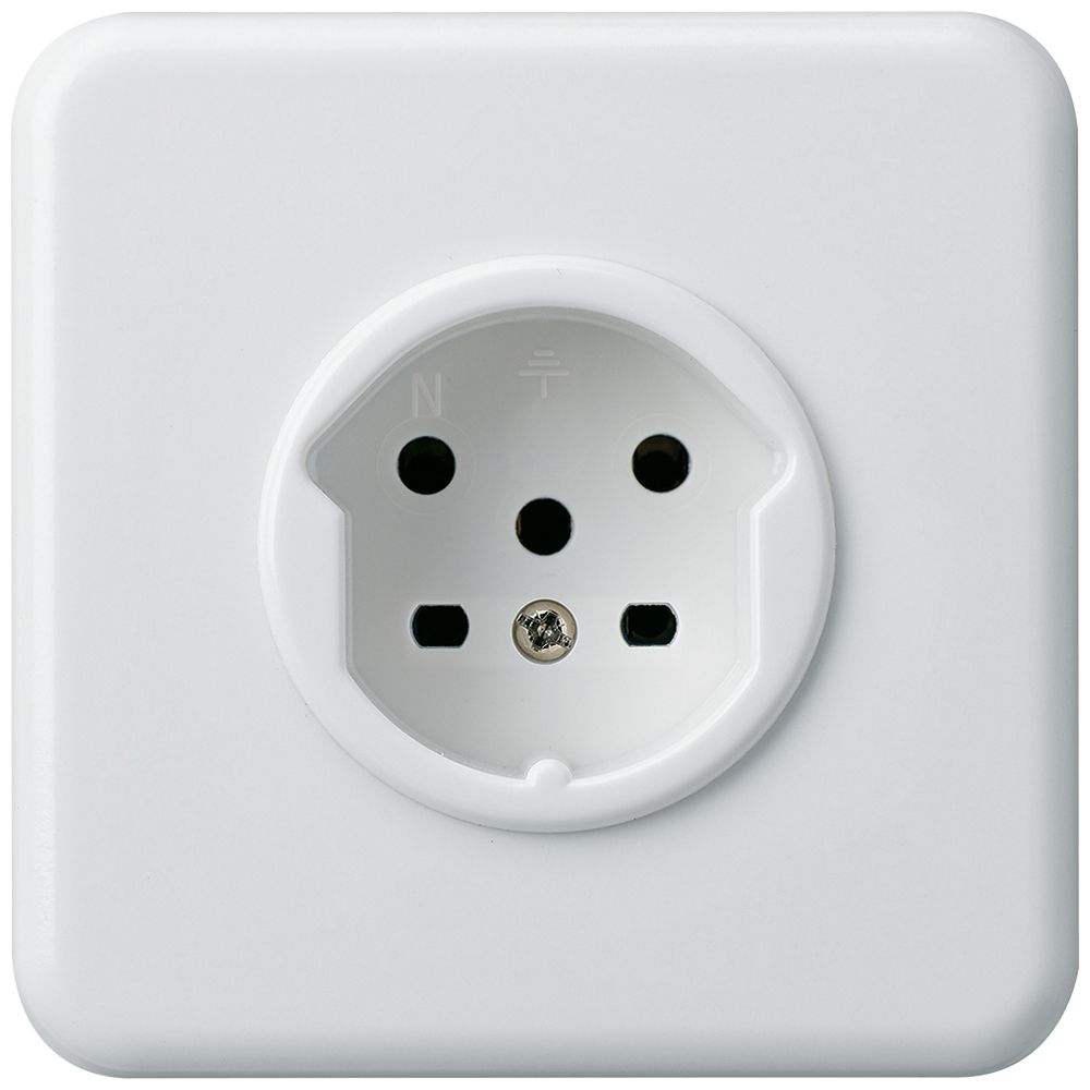 UP-Steckdose basico T15 weiss