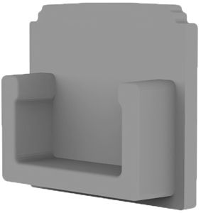 Embout DOTLUX pour profilé pour construction sèche 5294, gris