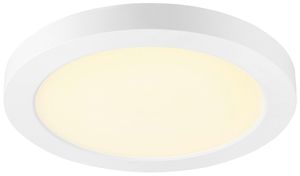 EB-LED-Deckenleuchte SLV VARIO 220 9W 1150lm 3000…4000K VWB Ø217×22mm weiss