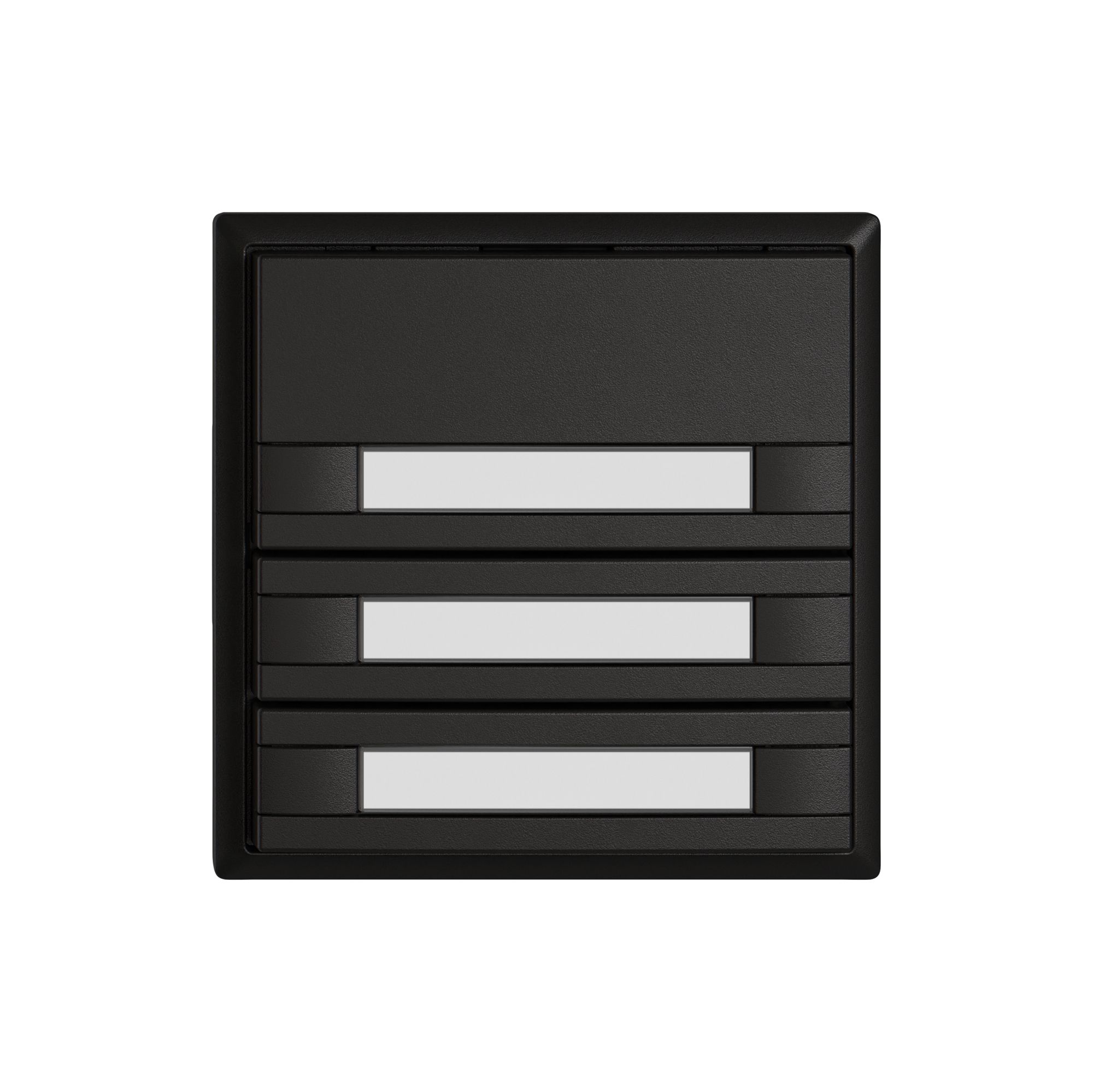 Pulsante KNX RGB EDIZIO.liv SNAPFIX® sensore temp.s.LED targ.6× com.1T ne