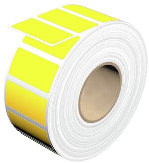 Etikette Weidmüller THM MT30X selbstklebend 38×19mm Polyester gelb