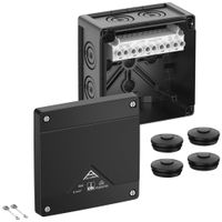 Scatola di derivazione AP Spelsberg Abox Pro 060-6²/sw 127×127×75mm IP69 ne