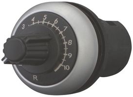 Potenziometer Eaton M22-R10K 10000Ω 0.5W Ø22.5mm Schraubanschluss IP66 Titan