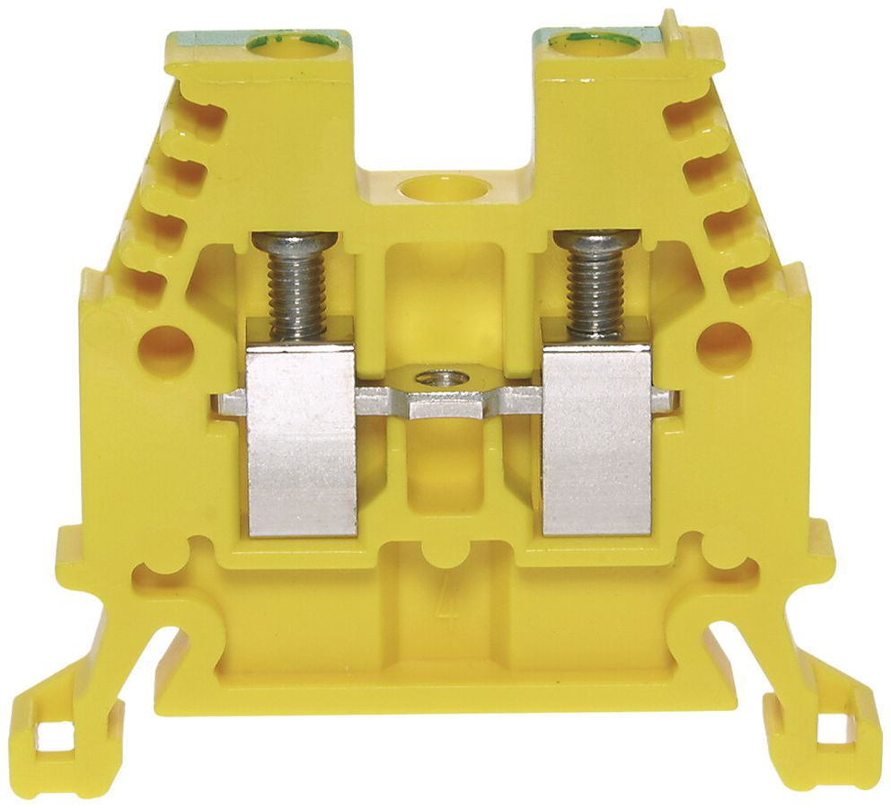 Borne de passage joignable WZ Ex 0.5…4mm² 32A 1000V vis 2×1 rail DIN 35mm vt-jn