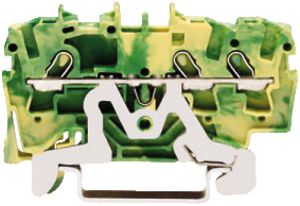 Borne de passage WAGO TOPJOB S 1.5mm² 3L vert/jaune série 2001