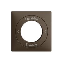Kit front. 0-Lavatrice-0-Tumbler EDIZIOdue 60×60mm, coffee