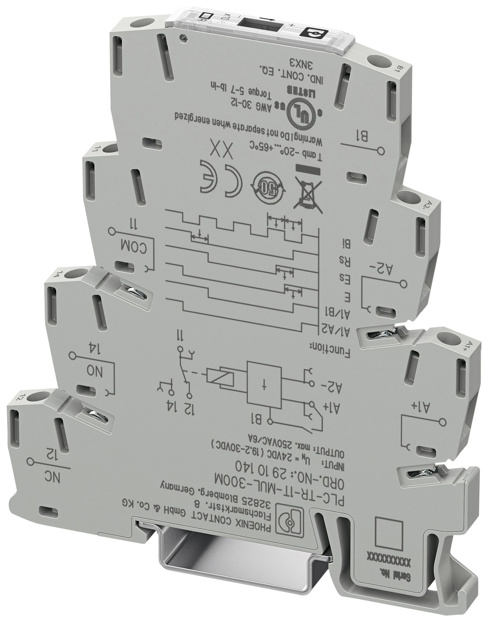 Zeitrelais PX PLC-TR-1T-MUL-300M