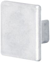 Embout de fermeture Hager tehalit.LFS 20×20mm zinc IP30