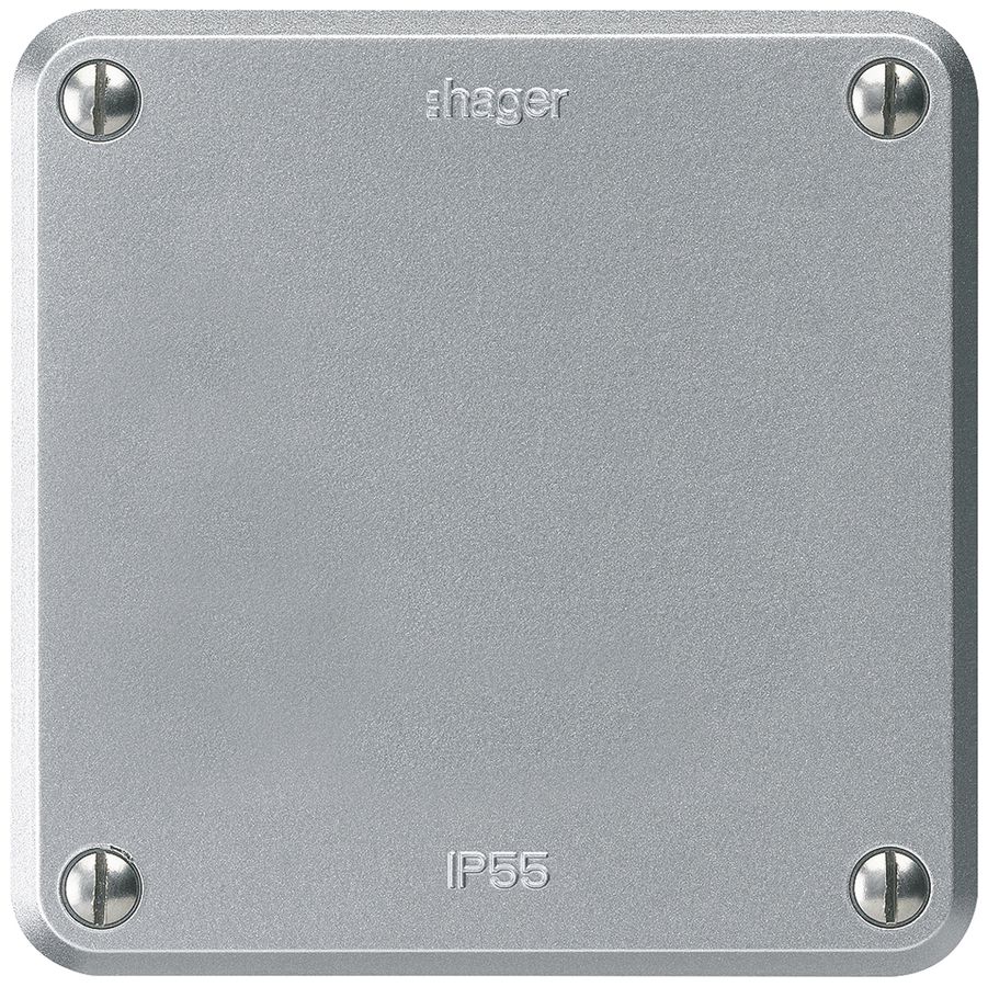 UP-Blindabdeckung robusto IP55 aluminium