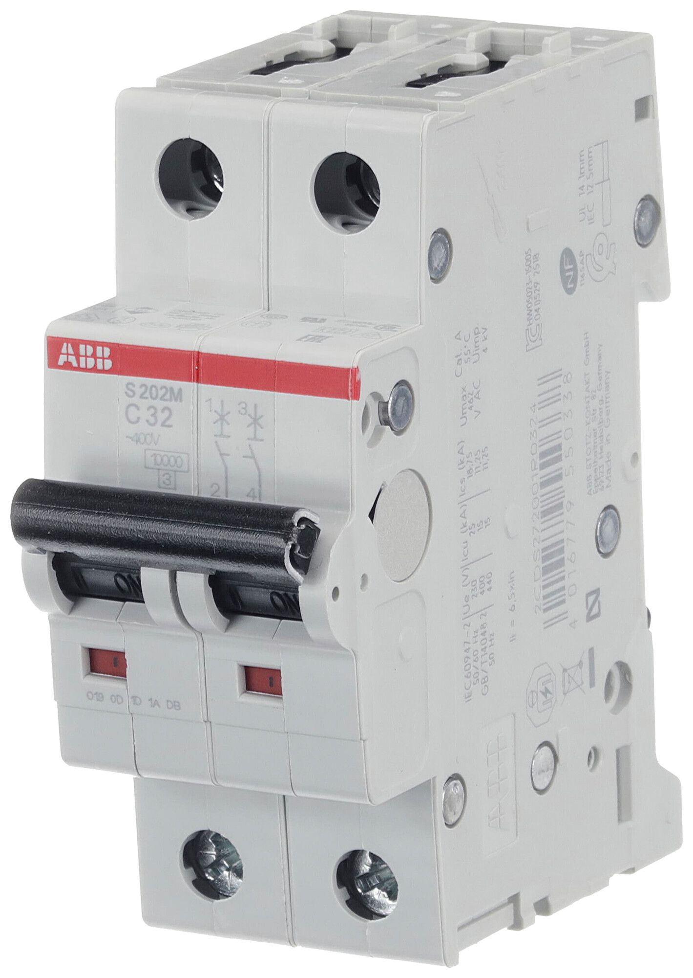 Disgiuntore SMISSLINE TP, 3LN, B, 32A, 30kA