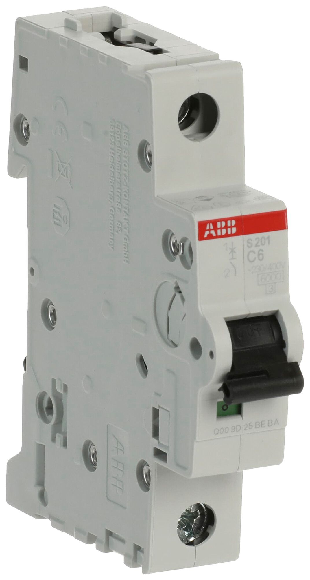 Leitungsschutzschalter ABB S201-C6 6A C 6kA