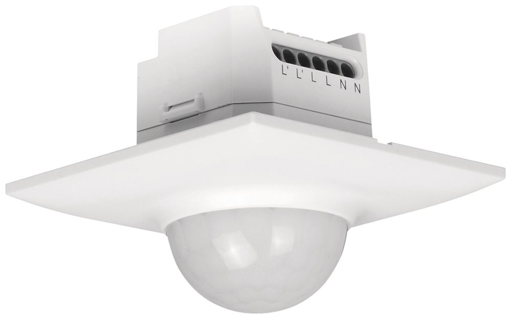 Détecteur de présence ENC Swiss Garde 360 Master 16m, blanc