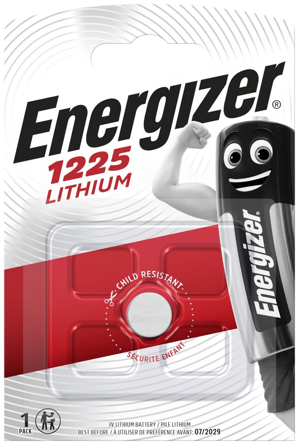 Knopfzelle Lithium Energizer BR1225 3V Blister à 1Stück