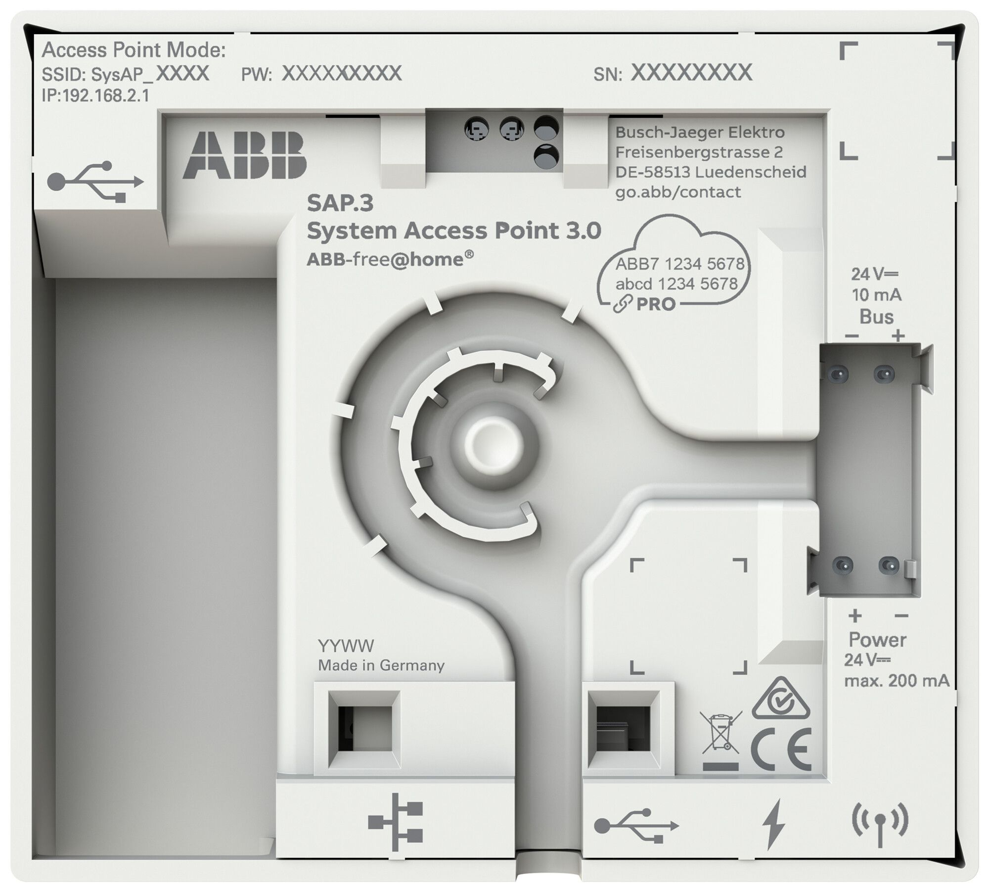 System Access Point ABB free@home HW-Version 3.0 Wi-Fi