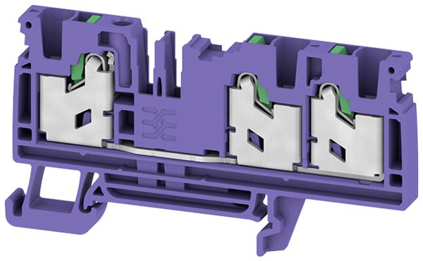 Borne de passage joignable WM S3C 4mm² 32A 1000V ressort 3×1 DIN35 vi