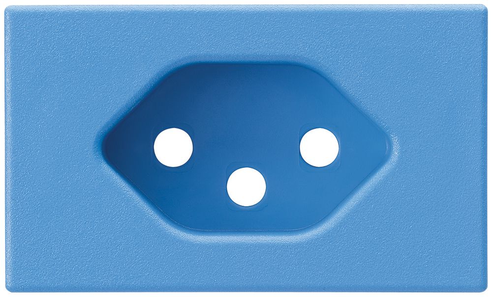 Frontteil Hager 1×Typ 13 FLF blau