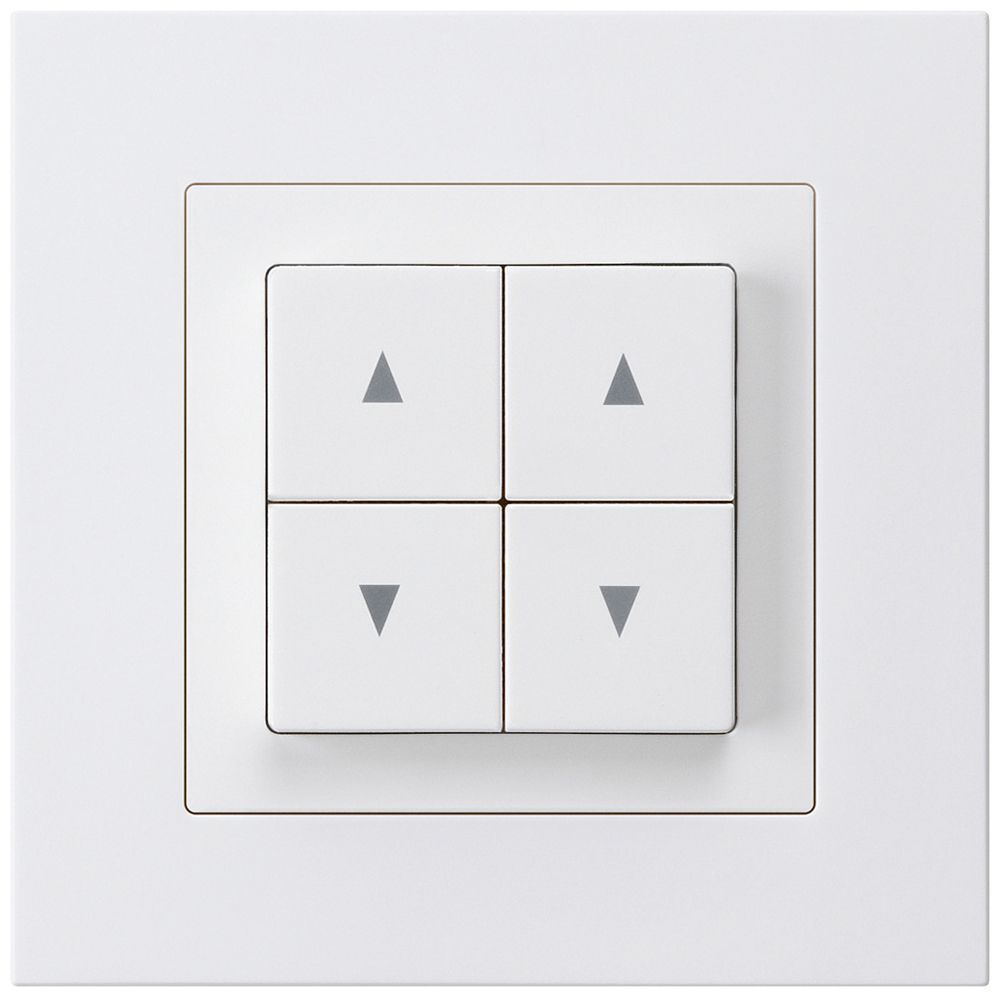 Contact pour stores ENC kallysto.pro blanc avec 4 touches