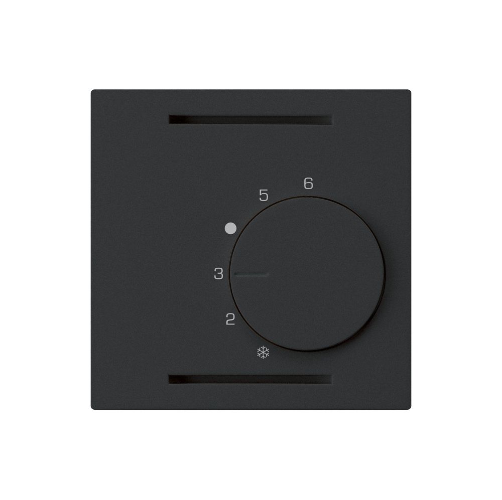 UP-Raumthermostat kallysto schwarz ohne Schalter