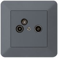 UP-Antennendose R/TV-Daten kallysto.trend 19dB anthrazit