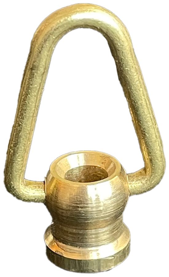 Dispositivo di sospensione Elektrogros ottone filetto M10×1 h=40mm per cavo Ø6mm