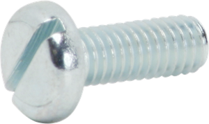 Flachkopfschraube M6×16mm verz.DIN 85A, (Pan-Head)