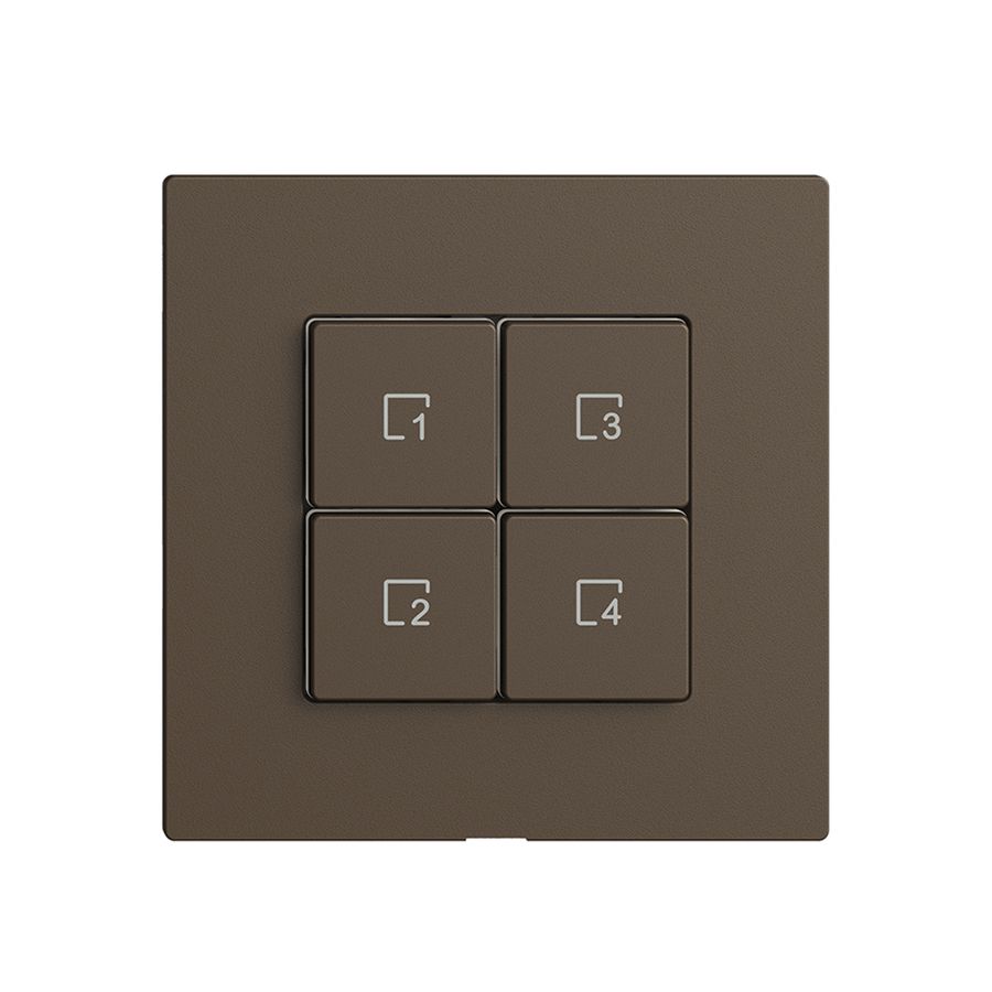 Szenentaster 4 Szenen/4T WLAN Edue Wiser coffee