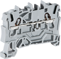 Durchgangsklemme WAGO TopJob-S 2.5mm² 2L grau Serie 2002