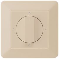 UP-Drehschalter kallysto.trend 0/1L beige mit Drehgriff