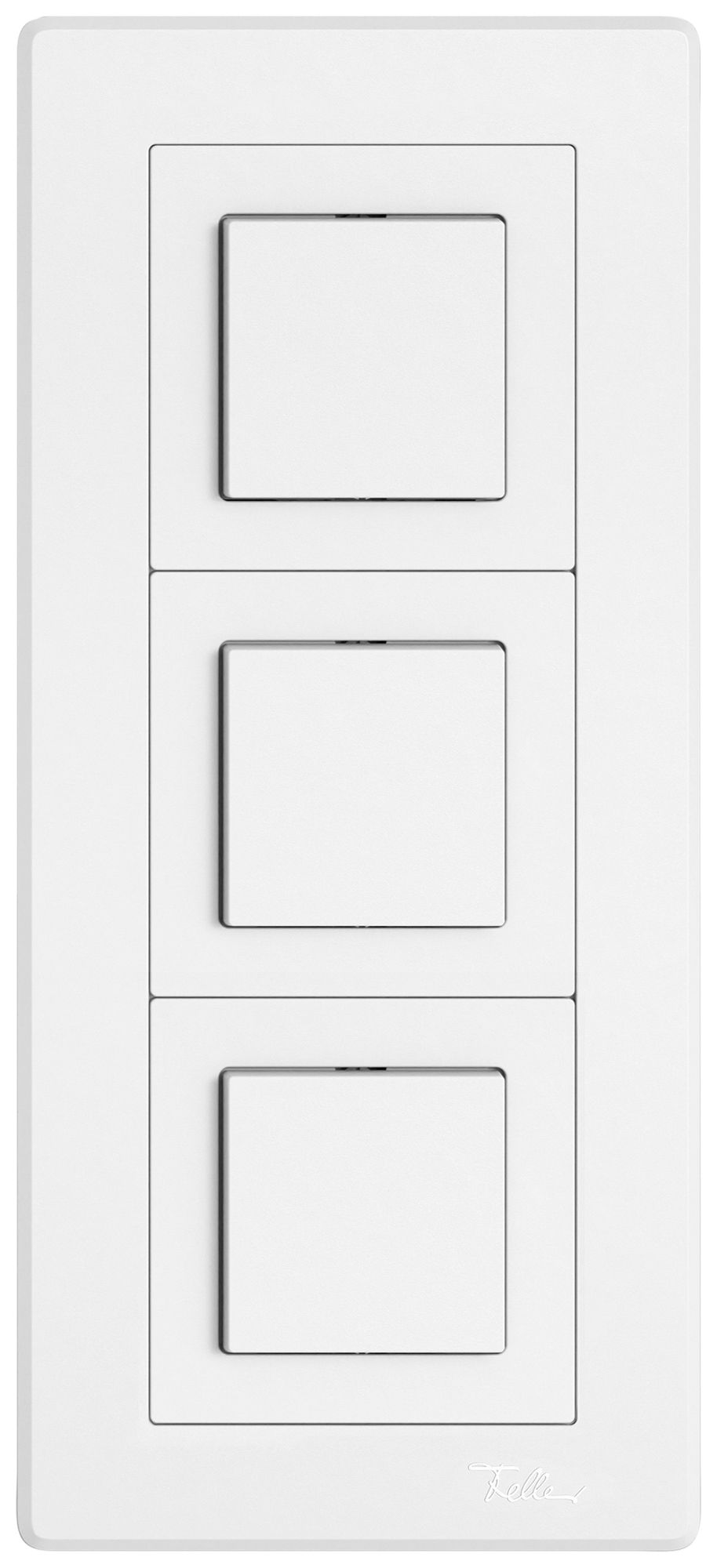 Combinaison ENC EDIZIO.liv SNAPFIX® 3×1 216×96mm 3×schéma 3/1L blanc