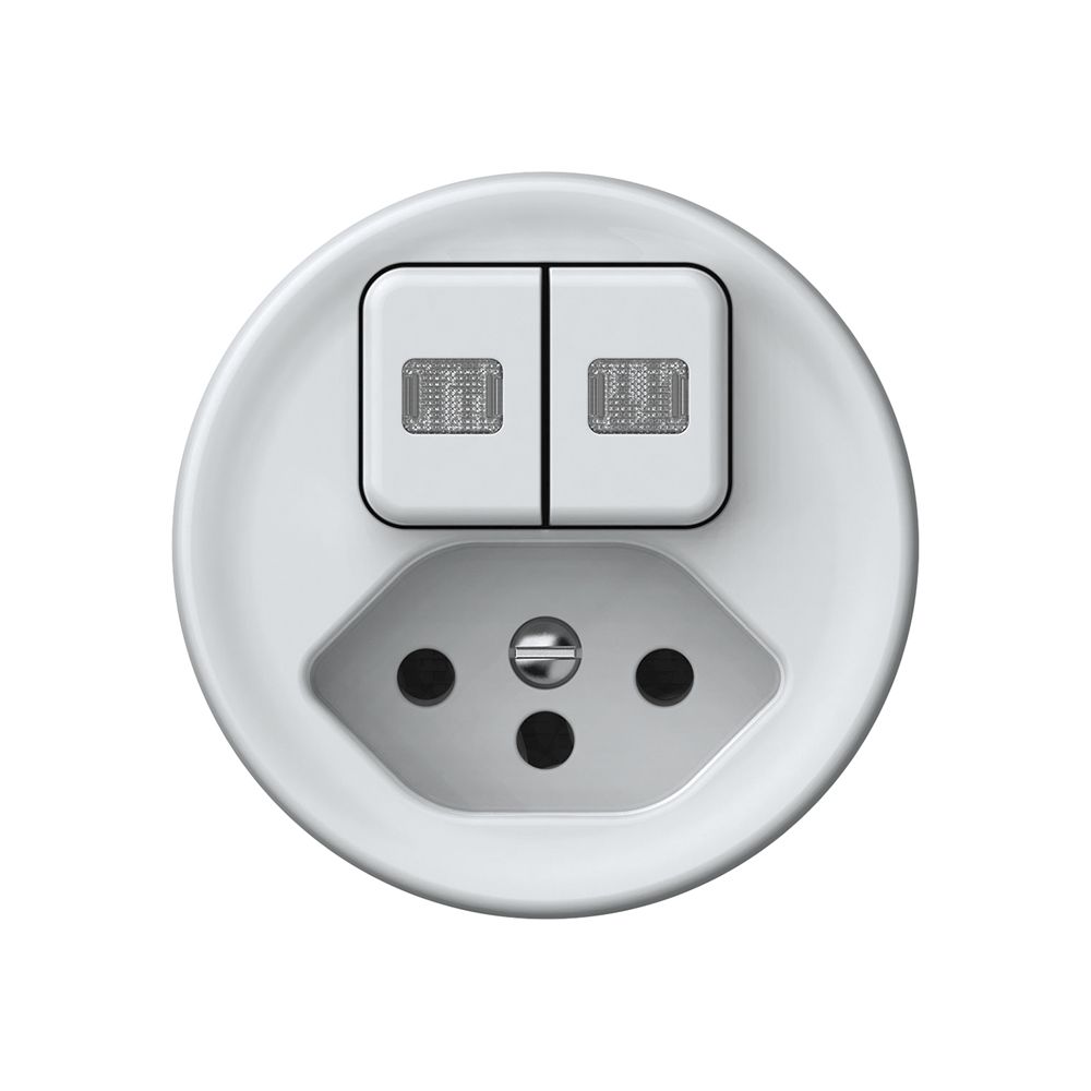 Combinaison origin sch 3+3 + 1×type 13 2×lumineux blanc