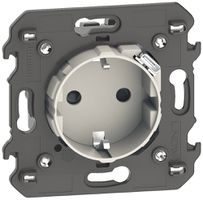 Steckdose Living Now Schuko mit integriertem USB-C 2 Module sand