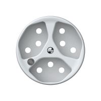 Frontset origin 3×T13 beleuchtet 60×60mm ws