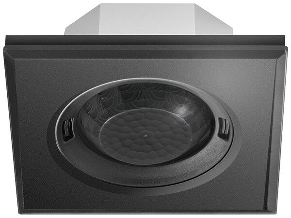 EB-Präsenzmelder KNX ESYLUX PD-FLAT 360i/10 DT SQUARE 7-Kan schwarz