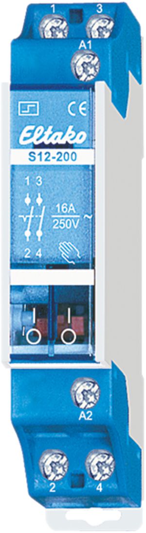 Télérupteur AMD Eltako 12VAC 2F, S12-200